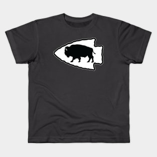 Bison Arrowhead Kids T-Shirt